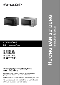 Handleiding Sharp R-G211TV-BK Magnetron