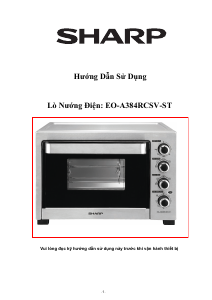 Hướng dẫn sử dụng Sharp EO-A384RCSV-ST Lò nướng