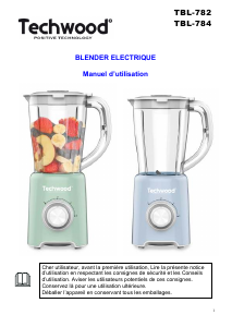Mode d’emploi Techwood TBL-782 Blender