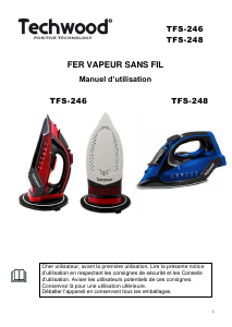 Mode d’emploi Techwood TFS-246 Fer à repasser