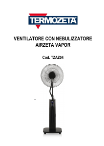 Manuale Termozeta TZAZ04 Ventilatore