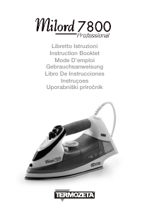 Manual Termozeta Milord 7800 Iron
