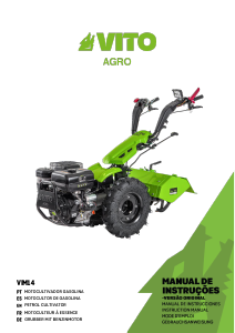 Manual de uso Vito VIM14 Cultivador