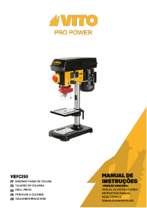 Handleiding Vito VIEFC350 Kolomboormachine