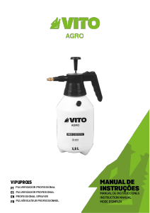 Manual de uso Vito VIPUPRO15 Pulverizador de jardín