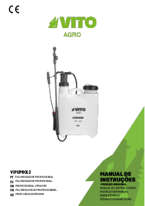 Manual de uso Vito VIPUPRO12 Pulverizador de jardín
