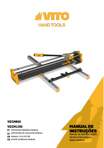 Handleiding Vito VICCM1200 Tegelsnijder