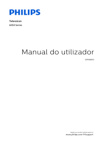 Manual Philips 32PHS6050 Televisor LED