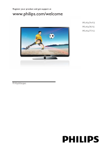 Käyttöohje Philips 42PFL4307H LED-televisio