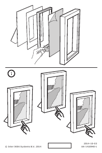 Manuale IKEA HOVSTA (23x23) Cornice per foto