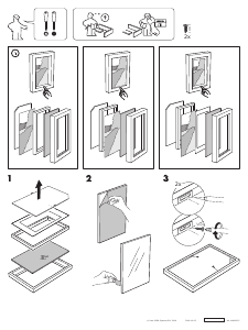 Manuale IKEA HOVSTA (40x50) Cornice per foto