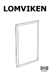 Instrukcja IKEA LOMVIKEN (30x40) Ramka