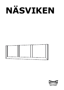 Priročnik IKEA NASVIKEN (101x24.5) Okvir za fotografije