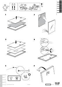 Manuale IKEA RIBBA (60x80) Cornice per foto