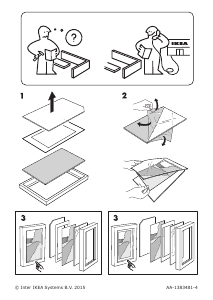 Manuale IKEA SILVERHOJDEN (13x18) Cornice per foto