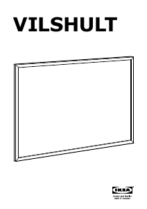 Manuale IKEA VILSHULT (57x77) Cornice per foto