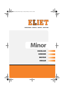 Bruksanvisning Eliet Minor Kompostkvarn