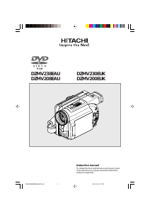 Manual Hitachi DZ-MV208EAU Camcorder