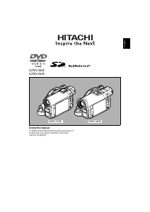 Handleiding Hitachi DZ-MV350E Camcorder
