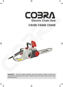 Handleiding Cobra CS40E Kettingzaag