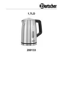 Manual Bartscher 200133 Kettle