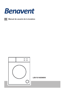 Manual de uso Benavent LBV101400NINV Lavadora