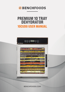 Manual Benchfoods 10CUDG Food Dehydrator