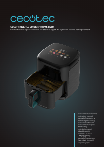 كتيب Cecotec Cecofry&Grill SmokinPrime 8500 مقلاة عميقة