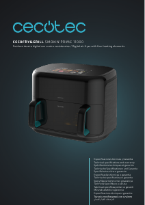 كتيب Cecotec Cecofry&Grill SmokinPrime 11000 مقلاة عميقة
