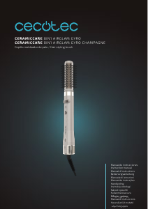 Bedienungsanleitung Cecotec CeramicCare 8in1 AirGlam Gyro Lockenstab