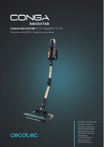 Bruksanvisning Cecotec Conga Rockstar RX70 AquaPet Flex Dammsugare