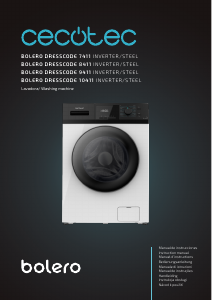 Manuál Cecotec Bolero DressCode 9411 Inverter Steel Pračka