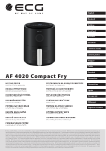 Bedienungsanleitung ECG AF 4020 Compact Fry Fritteuse