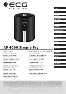 Bedienungsanleitung ECG AF 4000 Simply Fry Fritteuse