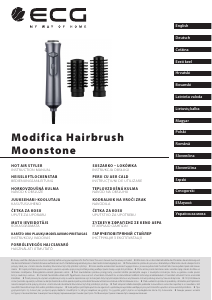 Használati útmutató ECG Modifica Hairbrush Moonstone Hajformázó