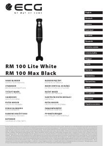 Manual ECG RM 100 Lite Blender de mână