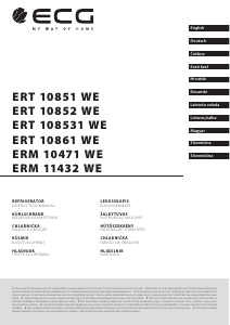 Priručnik ECG ERM 11432 WE Hladnjak