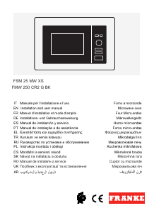 Εγχειρίδιο Franke FSM 25 MW XS Φούρνος μικροκυμάτων