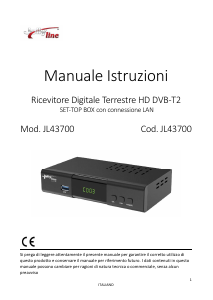 Bruksanvisning Jollyline JL43700 Digitalmottagare