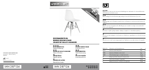Manual Livarno IAN 287124 Chair