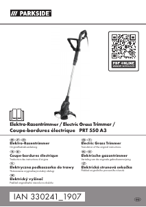 Bruksanvisning Parkside IAN 330241 Grästrimmer
