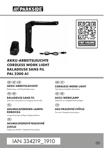 Instrukcja Parkside IAN 334219 Lampa