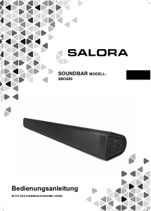 Bedienungsanleitung Salora SBO680 Heimkinosystem