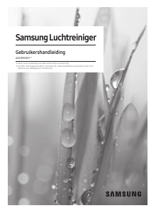 Handleiding Samsung AX47R9080SS Luchtreiniger