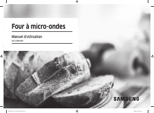 Mode d’emploi Samsung MC35R8088CC/EN Micro-onde