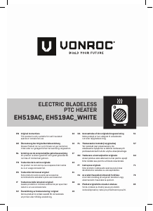 Bedienungsanleitung Vonroc EH519AC Heizgerät