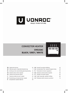 Mode d’emploi Vonroc CH515AC Chauffage