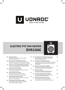 Használati útmutató Vonroc EH513AC Hősugárzó