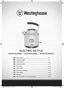 Руководство Westinghouse WKWKH148RD Чайник