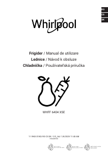 Návod Whirlpool WHFF 6404 X5E Mraznička